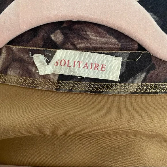 Anthropologie Solitaire Dark Purple Faux Suede Floral Kimono Jacket - Picture 5 of 11